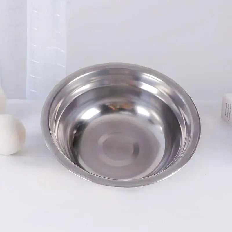 Elevated Cat Bowls 15° Tilted Raised Bowls.  Wooden Stand and Stainless Steel Bowls for Cats And Puppies.