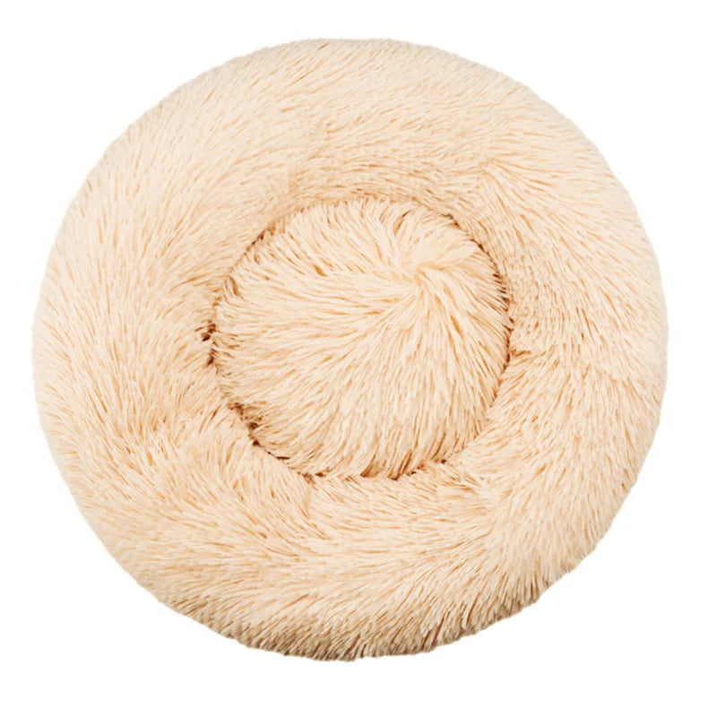 Round Winter Warm Pet Bed.