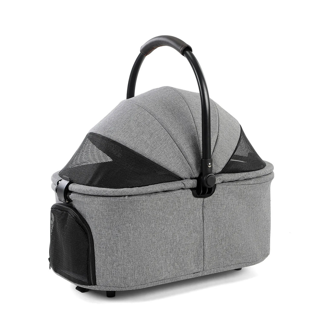 Pet Stroller with Removable Carrier, Folding Stroller for Dogs and Cats.