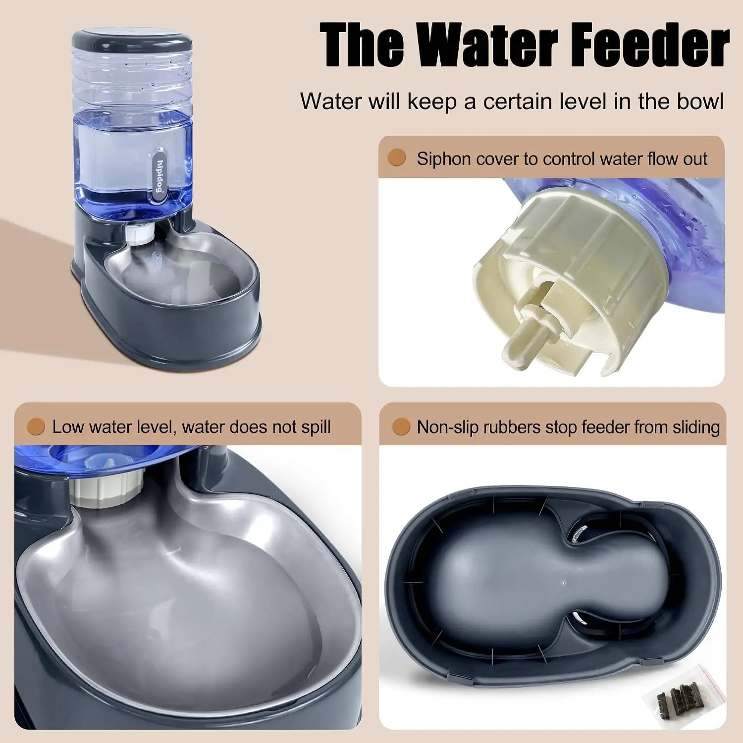 Stainless Steel Bowls for Feeder and Waterer Set.