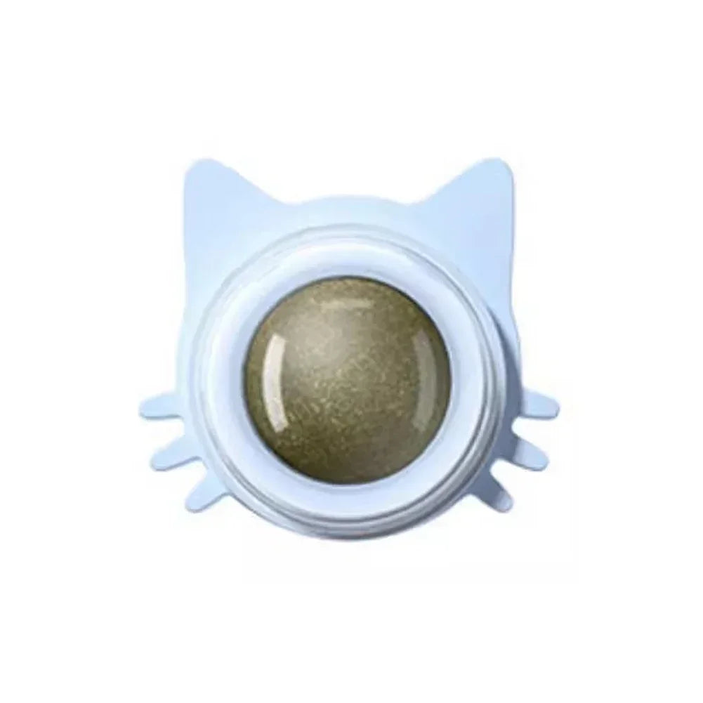 Interactive Catnip Lollipop for Cats – Natural Dental Care Treat on a Stick, Wall-Mountable for Play & Digestive Support.