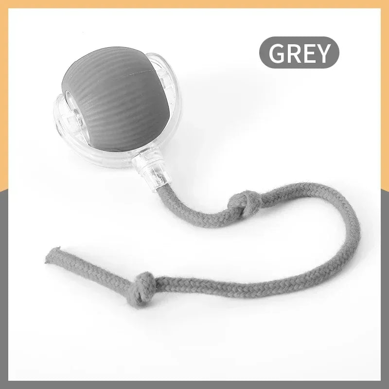 Cat Automatic Rolling Ball.  Tail Rechargeable,  Smart Pet.