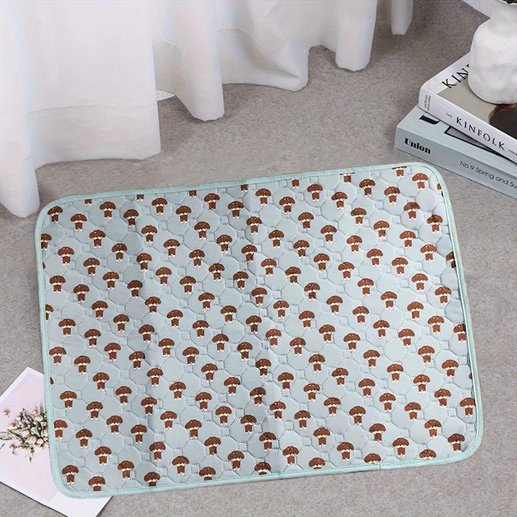Winter Dog Pee Pad Reusable, Washable Dog Urine Mat.  Waterproof,  Absorbent, Puppy and Cat Training.