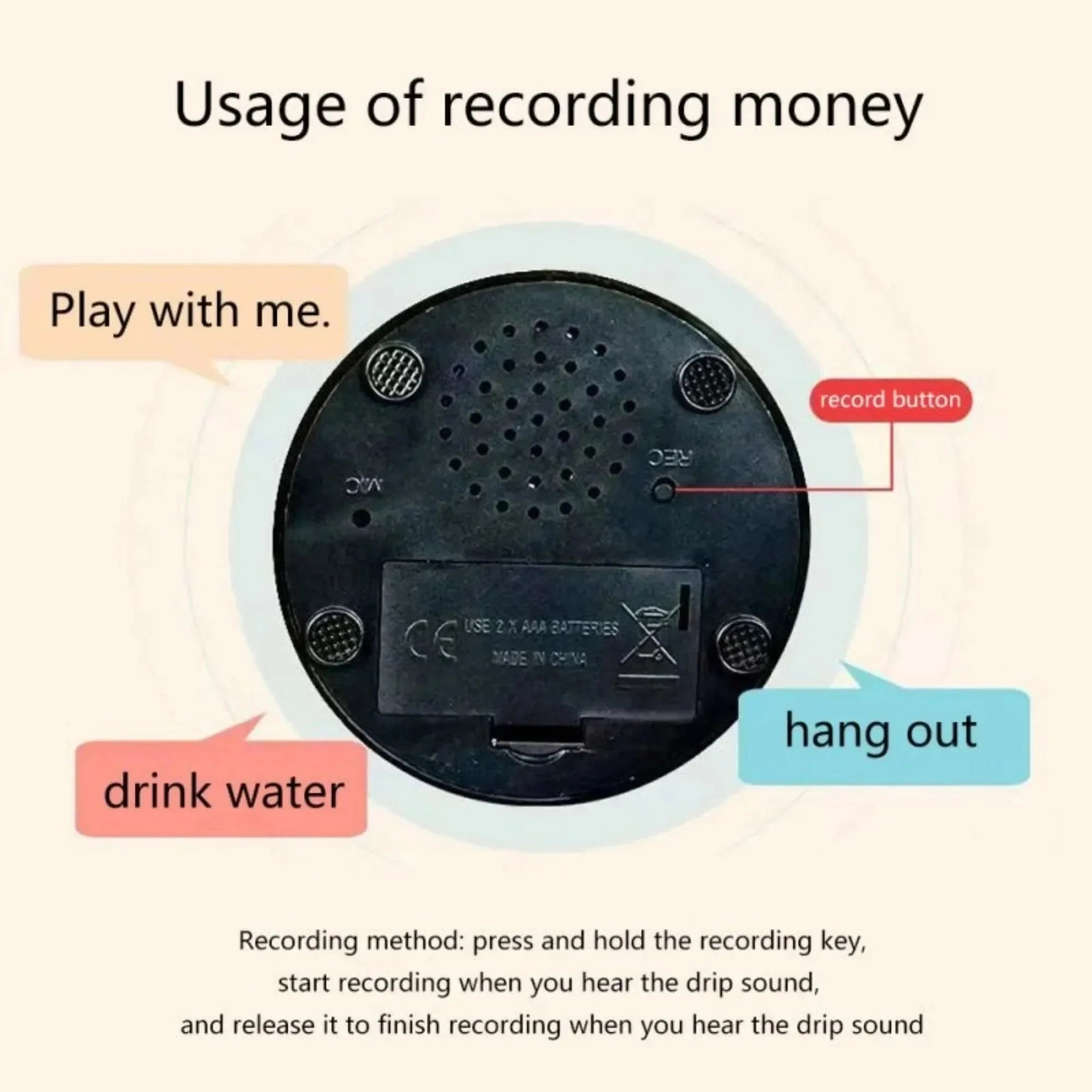Dog Buttons Voice Recording Button for Pet Training.