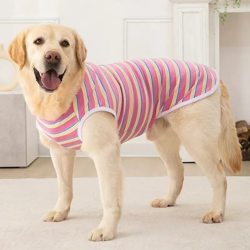 Summer Sleeveless Vest for Dogs Medium and Large