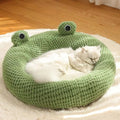Pet Bed Suitable for Cats and Dogs.  Breathable, Plush, Cute and Warm.