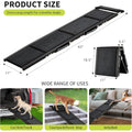 Folding Dog Car Ramp For Large Dogs up to 250 lbs.