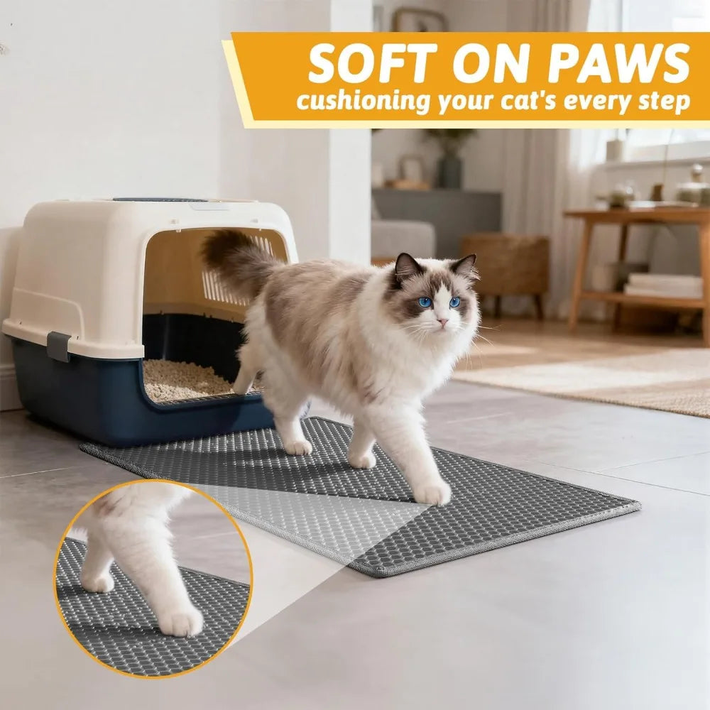 Cat Litter Mat Double Layer 24 x 15 inches.