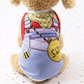 Pet Dog Clothes Cartoon Clothing for Puppy Dogs Too.