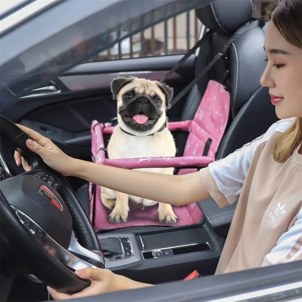 Pet Car Seat for Small Pets Up To 22 lbs.