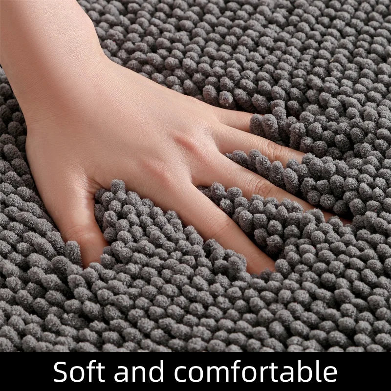 Dog Door Mat For Muddy Paws, Absorbs Moisture and Dirt, Absorbent Non-Slip Washable Mat. Quick Dry Microfiber.
