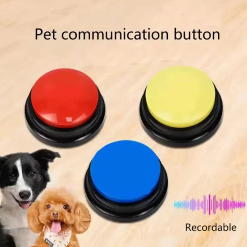 Dog Toy Recordable Talking Button.