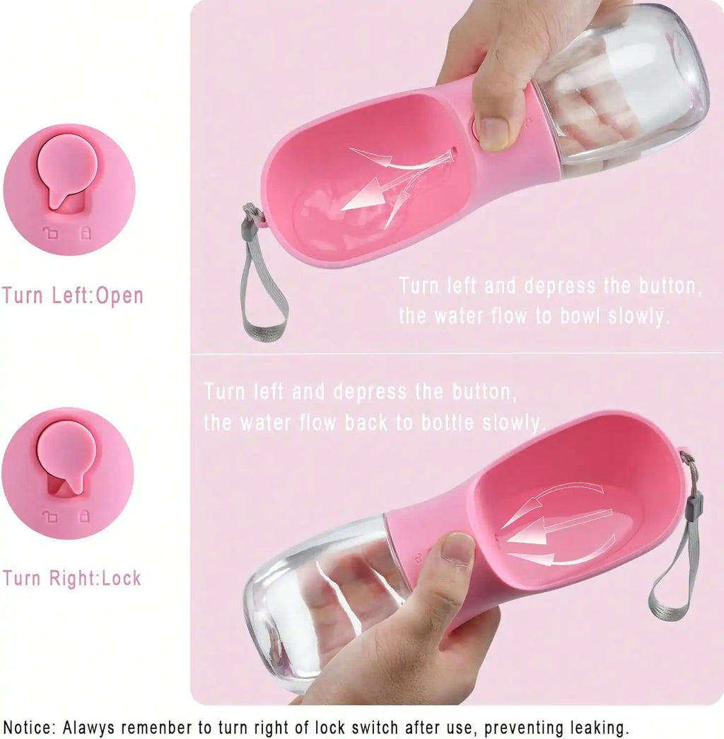 Pet Feeding Cup, Leak Proof Portable Pet Water Bottles For Dogs.