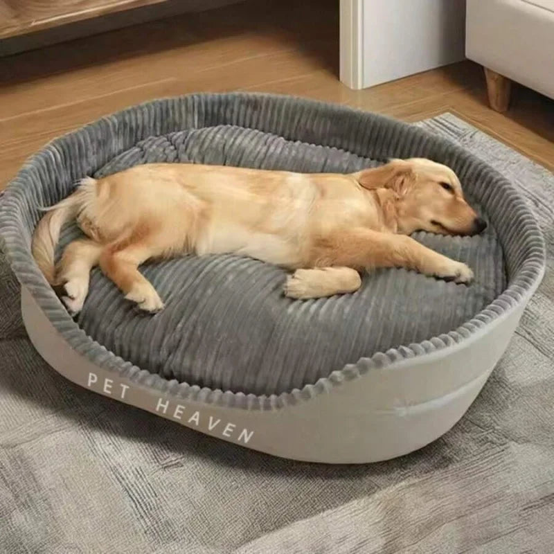 Luxury Dog Bed/Kennel Bed - Plush, Bite-Resistant, Stain-Resistant, Maximum Comfort.