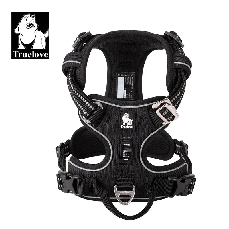 Dog Vest Harness with Reflective Nylon for Medium and Large Dogs.