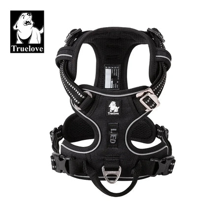 Dog Vest Harness with Reflective Nylon for Medium and Large Dogs.