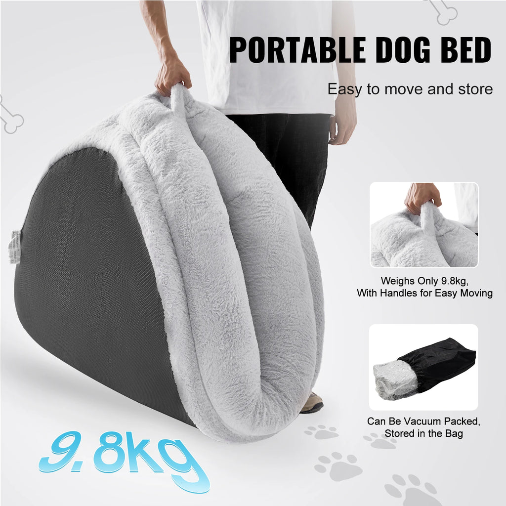Human Dog Bed for Adult Human and  Dog in Dog Bed to bond.