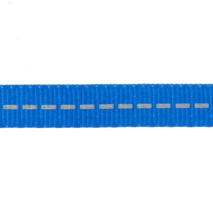 Reflective Polyester Dog Leash, Blue, Medium, 5 Feet