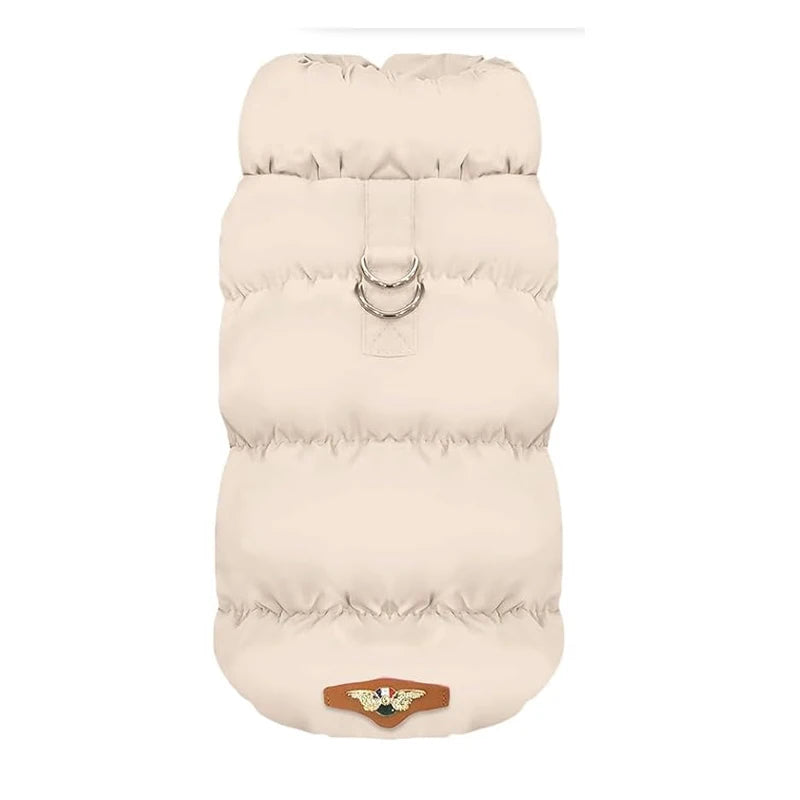 Lightweight Puffer Down Jacket for Small & Medium Dogs.