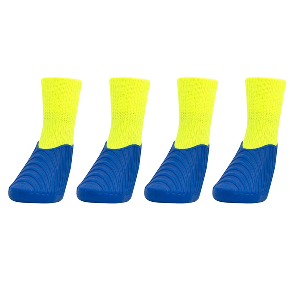 4 Pcs Outdoor Pet Dog Boots, Paw Protectors, Comfortable, Waterproof, Anti-slip Boots For Small, Medium, Large Dogs and Cats.