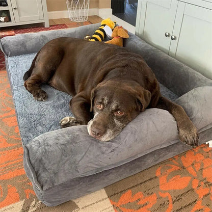 Dog Beds with an Orthopedic Pet Mattress and a Bed Cushion.