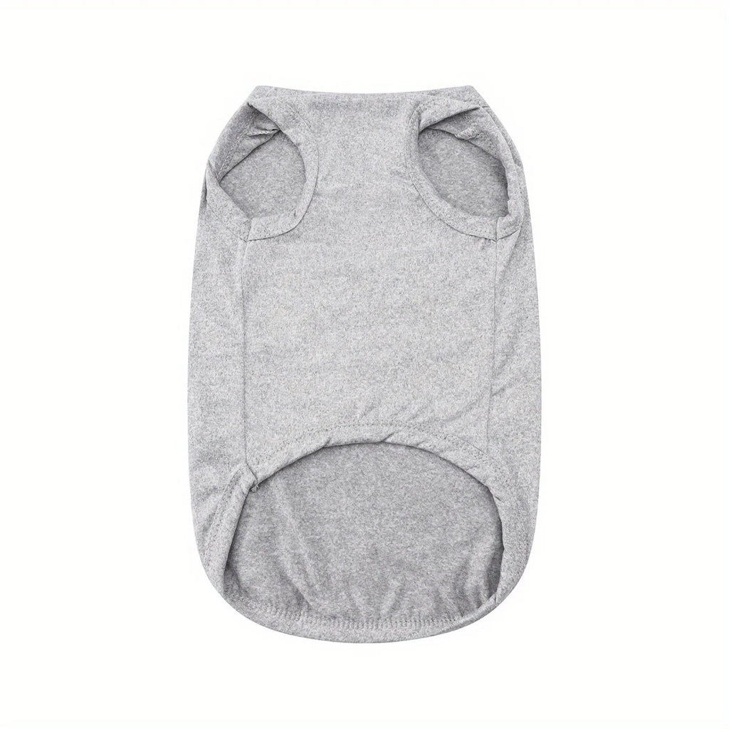 One Piece Flower Embroidered,  Letter Printed Pet Vest for Cats and Dogs.