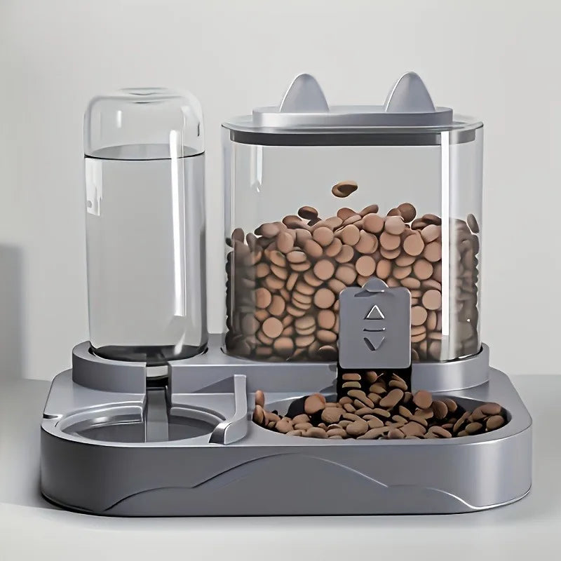 Large Pet Feeder & Water Dispenser,