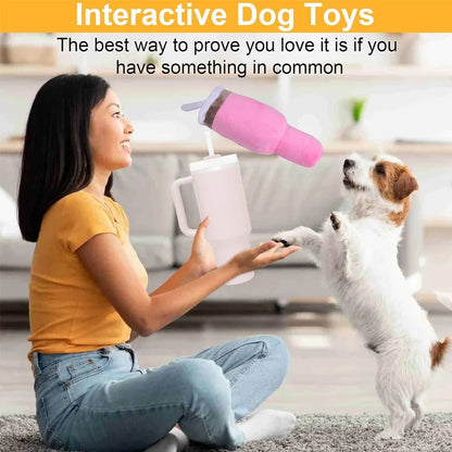 Squeaky Dog Cup Chew Toy.