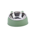 100 ML Pet Bowl 15 Degrees Raised, Non Slip Base, Drinking Water. Feeder Tilt to Safeguard Pet's Neck,