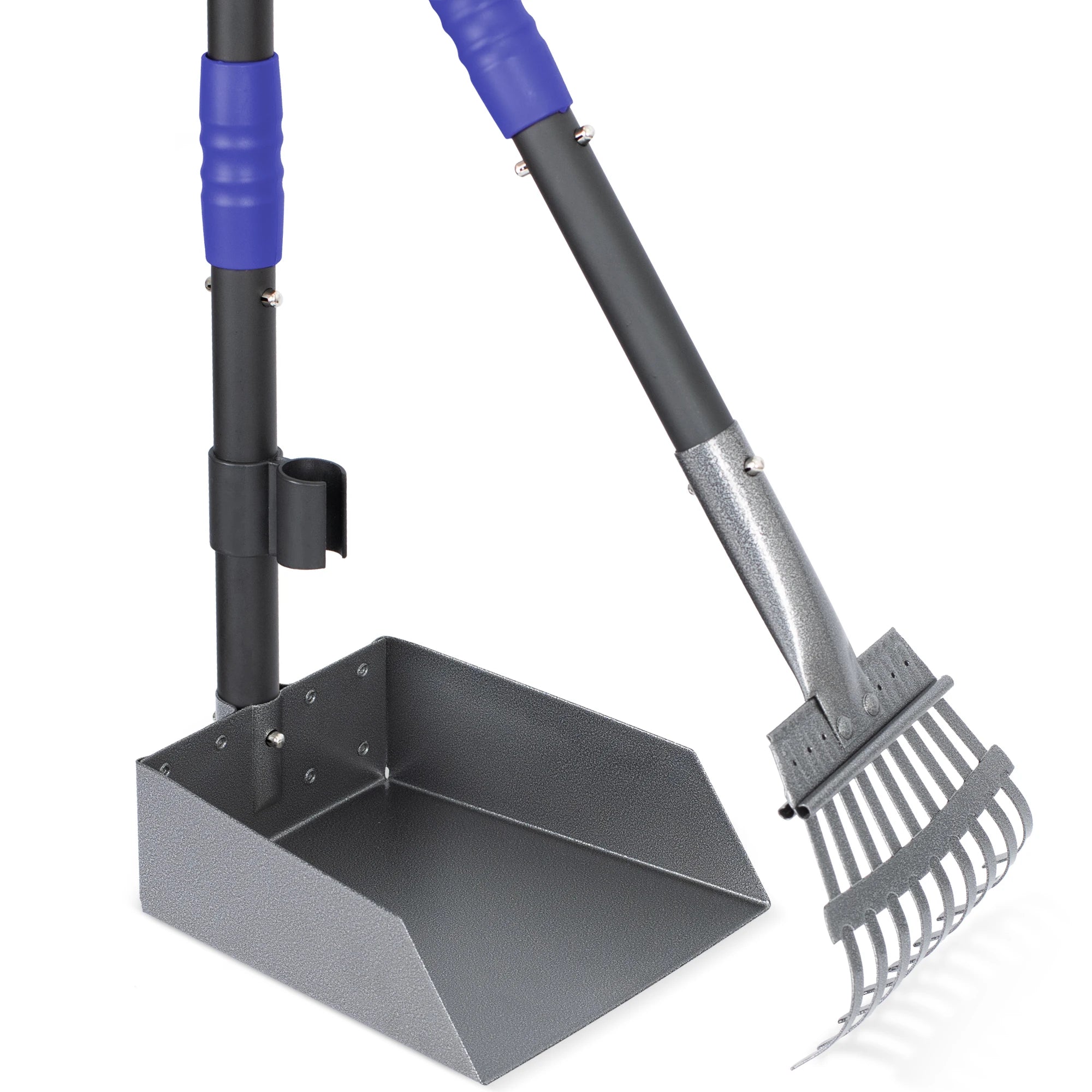 Dog Pooper Scooper, Dog Poop Tray and Rake Set.