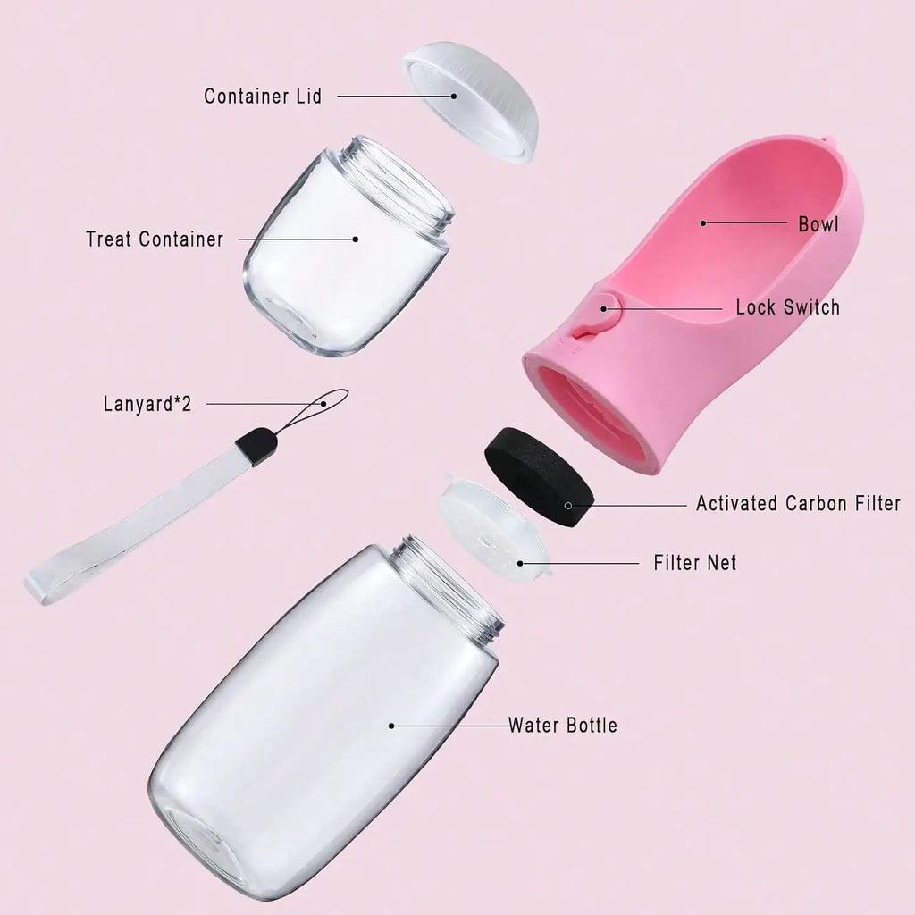 Pet Feeding Cup, Leak Proof Portable Pet Water Bottles For Dogs.