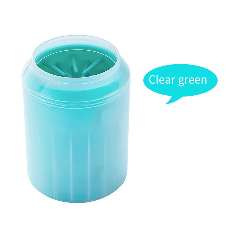 Dog Paw Cleaner Cup Soft Silicone Combs.