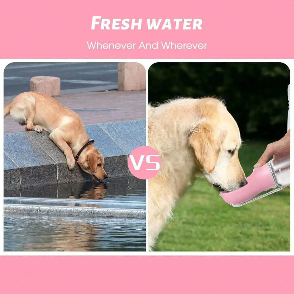 Pet Feeding Cup, Leak Proof Portable Pet Water Bottles For Dogs.