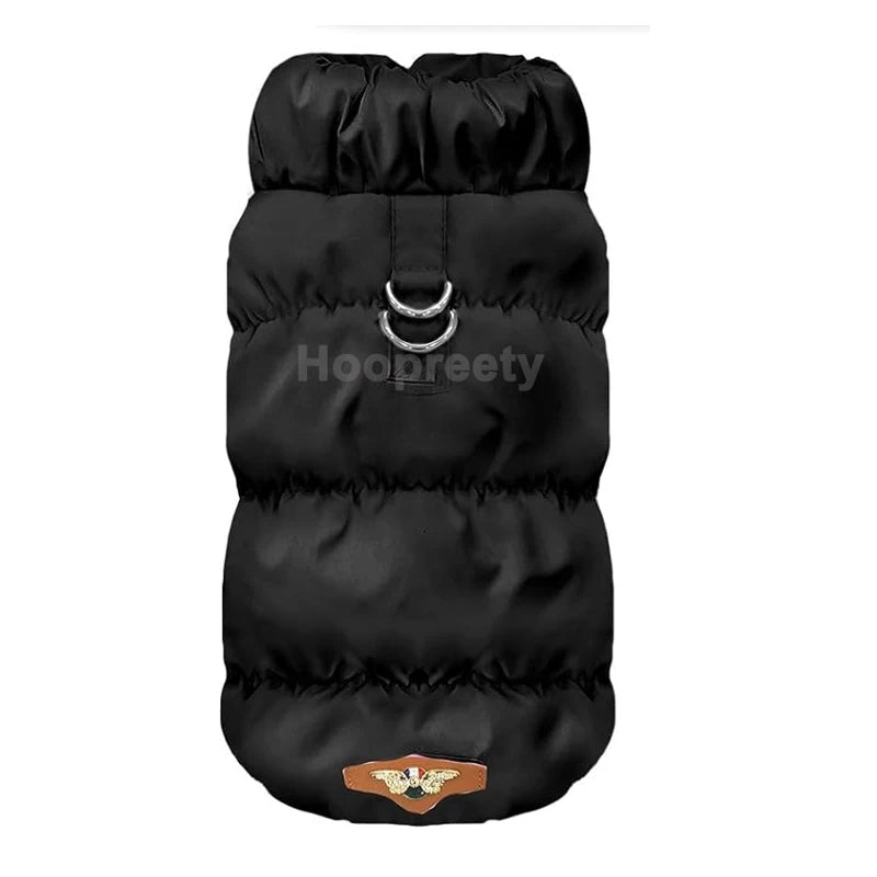 Lightweight Puffer Down Jacket for Small & Medium Dogs.