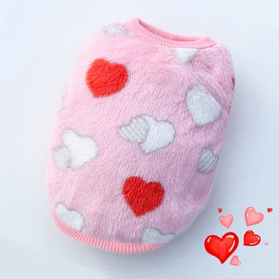 Dog Clothes Winter Vest Sizes XXS - XL.