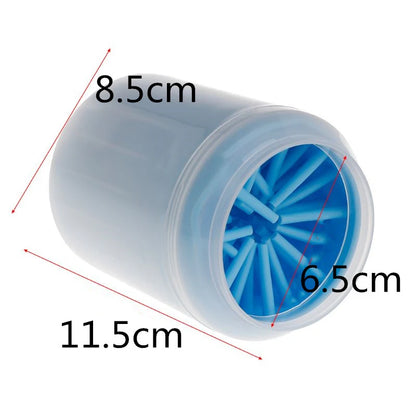 Dog Paw Cleaner Cup Soft Silicone Combs.