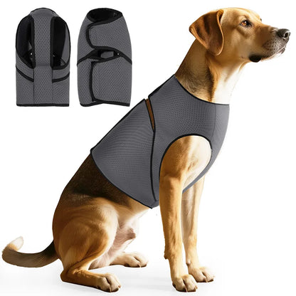 Dog Calming Vest & Shirt, Anxiety Relief Coat & Summer Chest Harness.
