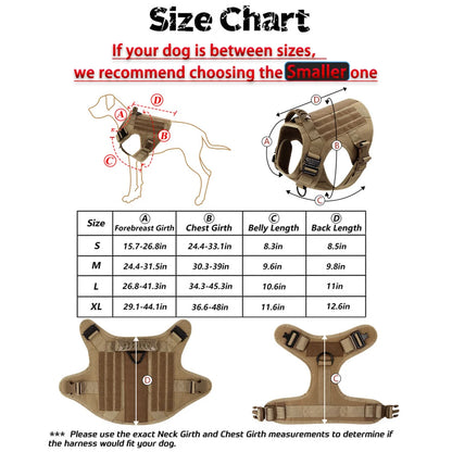 Medium Large Dog Harness And Leash Set.