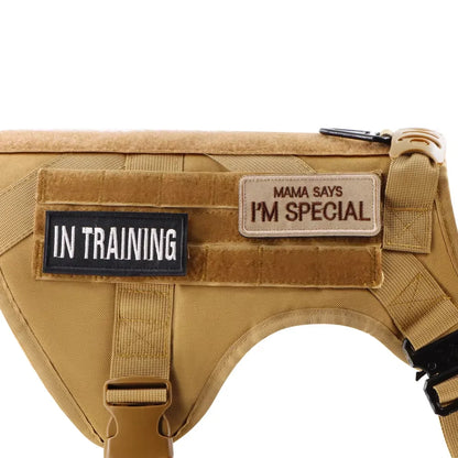 12 Pieces Tactical Patch Bundle for Dog Vest Harness.