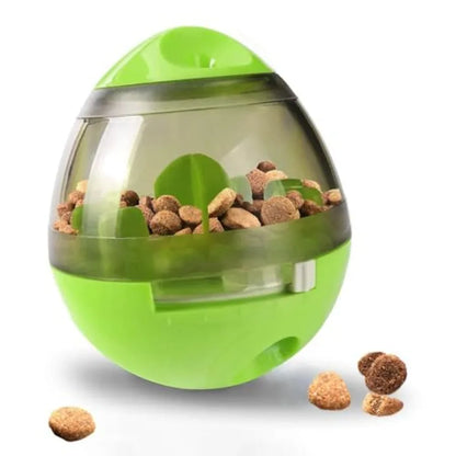 Slow Pet Feeder Treat Ball for Puppies, Small Dog Breeds & Cats.