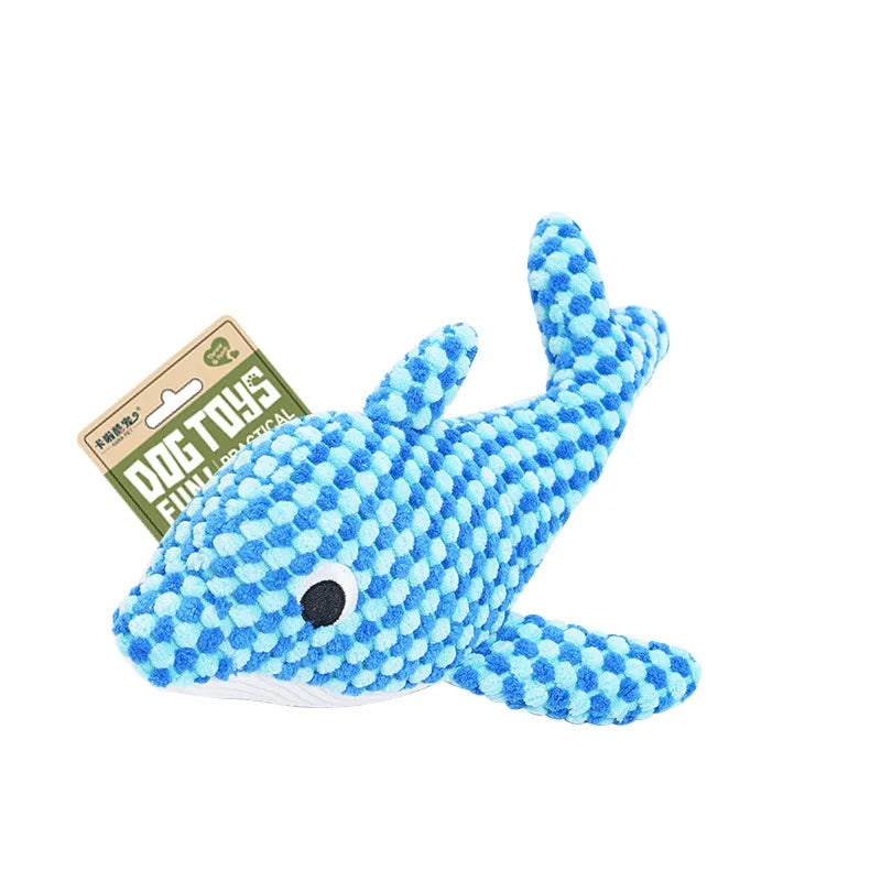 Dog Crinkle Sound Pet Toy - Chew Proof Squeaky;  Teeth Cleaning.