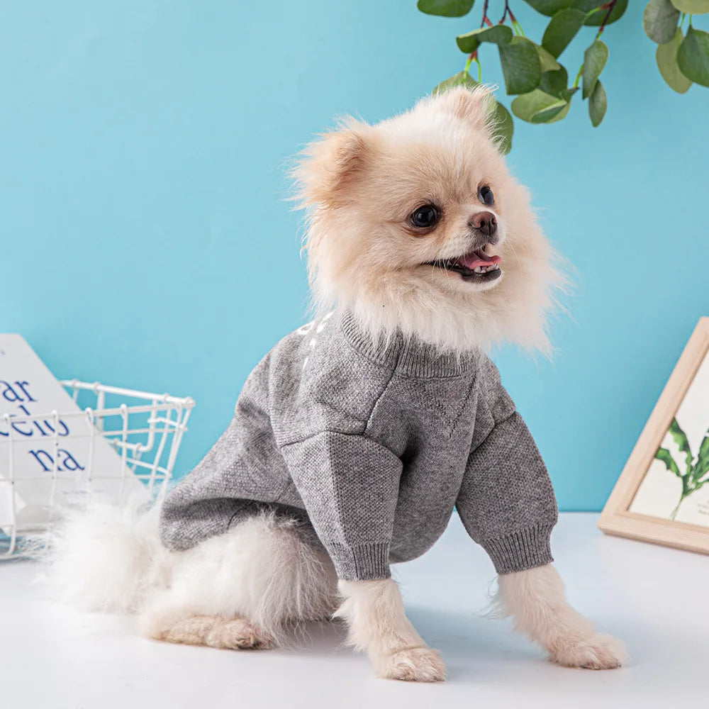 PRADA Dog Sweater: Stylish Comfort for Your Pet
