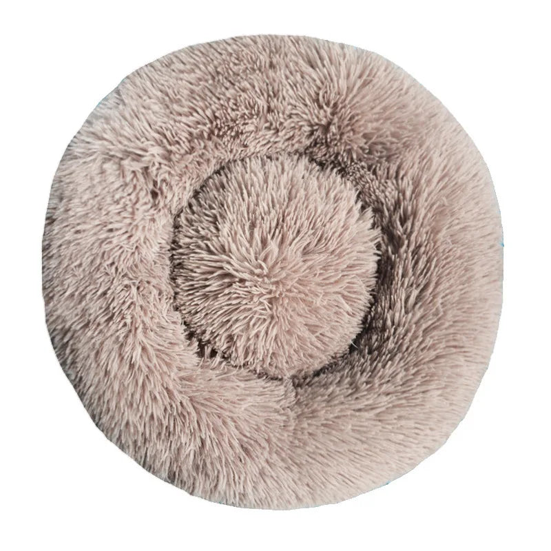 Round Winter Warm Pet Bed.