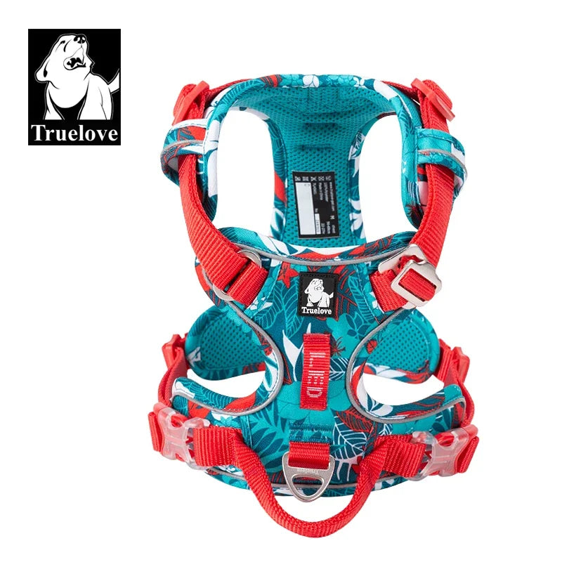 Dog Vest Harness with Reflective Nylon for Medium and Large Dogs.