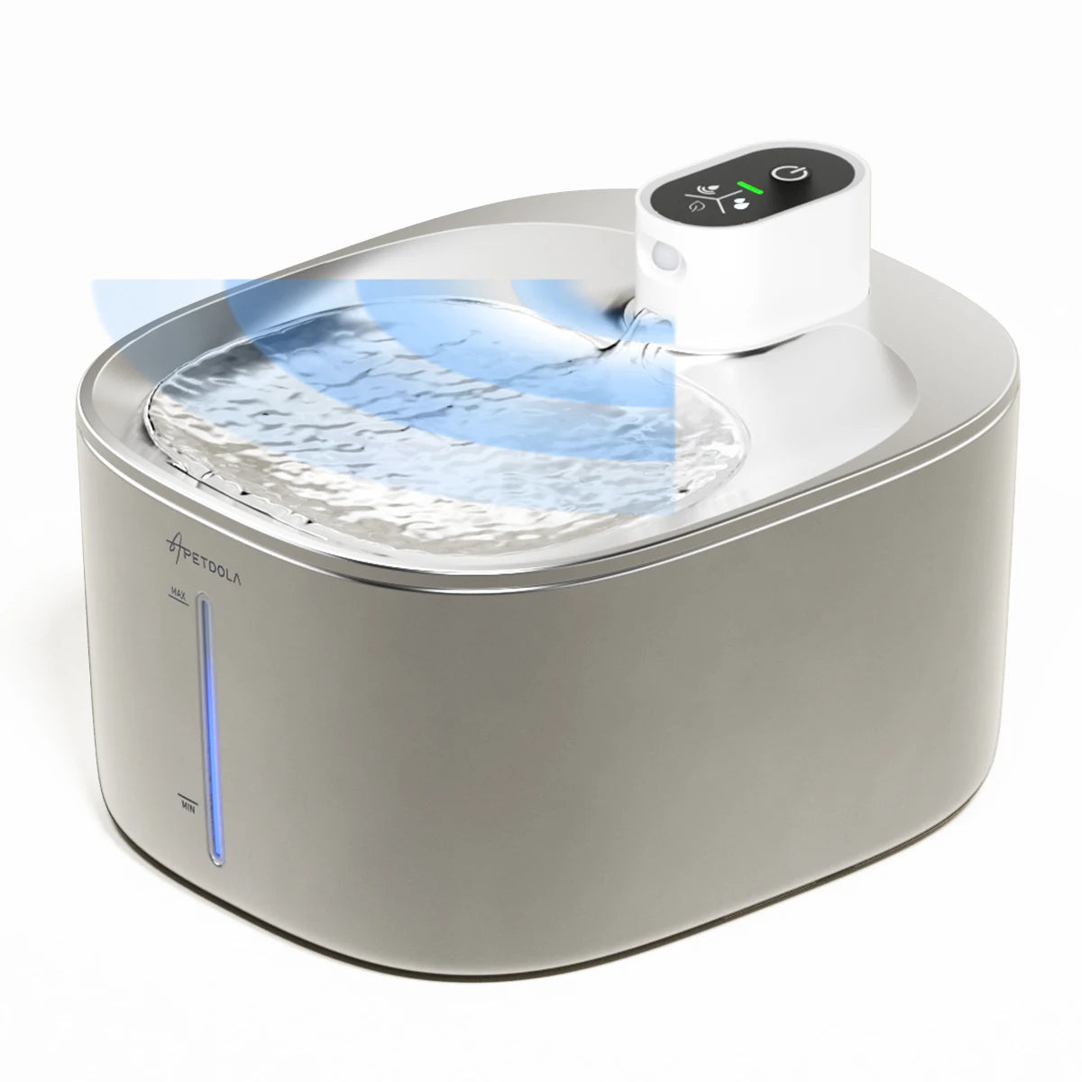 Wireless Water Fountain for Dogs and Cats, Auto Sensor Drinking Fountain, Pet Water 4L Dispenser Accessory.