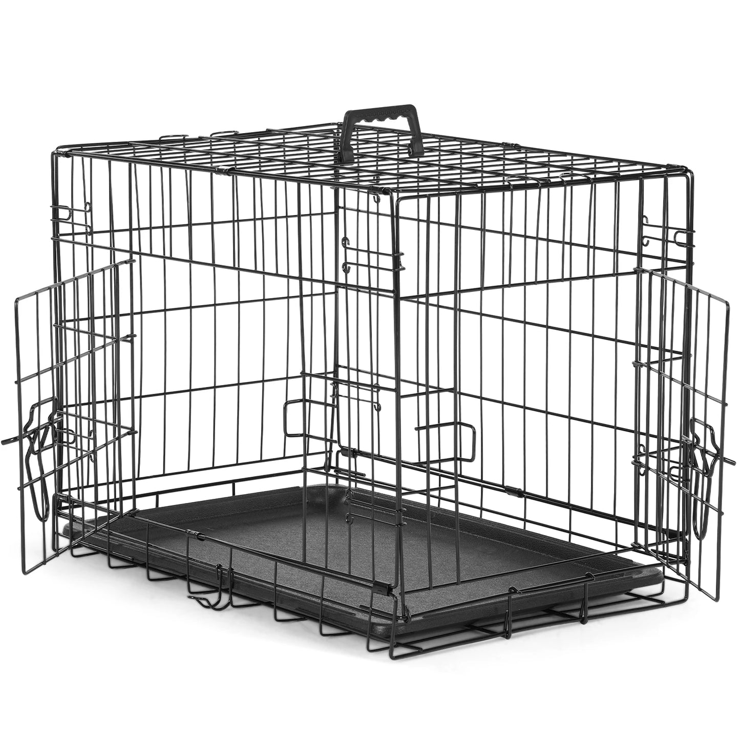 48 inch Double Door Metal Dog Kennel.