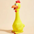 Large Cartoon Latex Screaming Chicken & Duck Toy