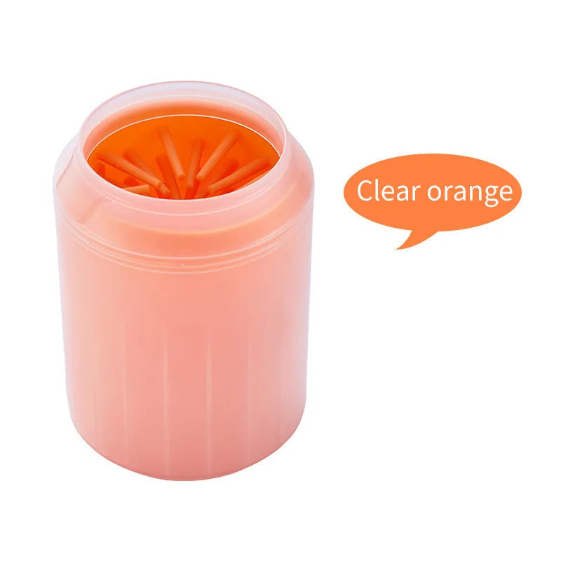 Dog Paw Cleaner Cup Soft Silicone Combs.