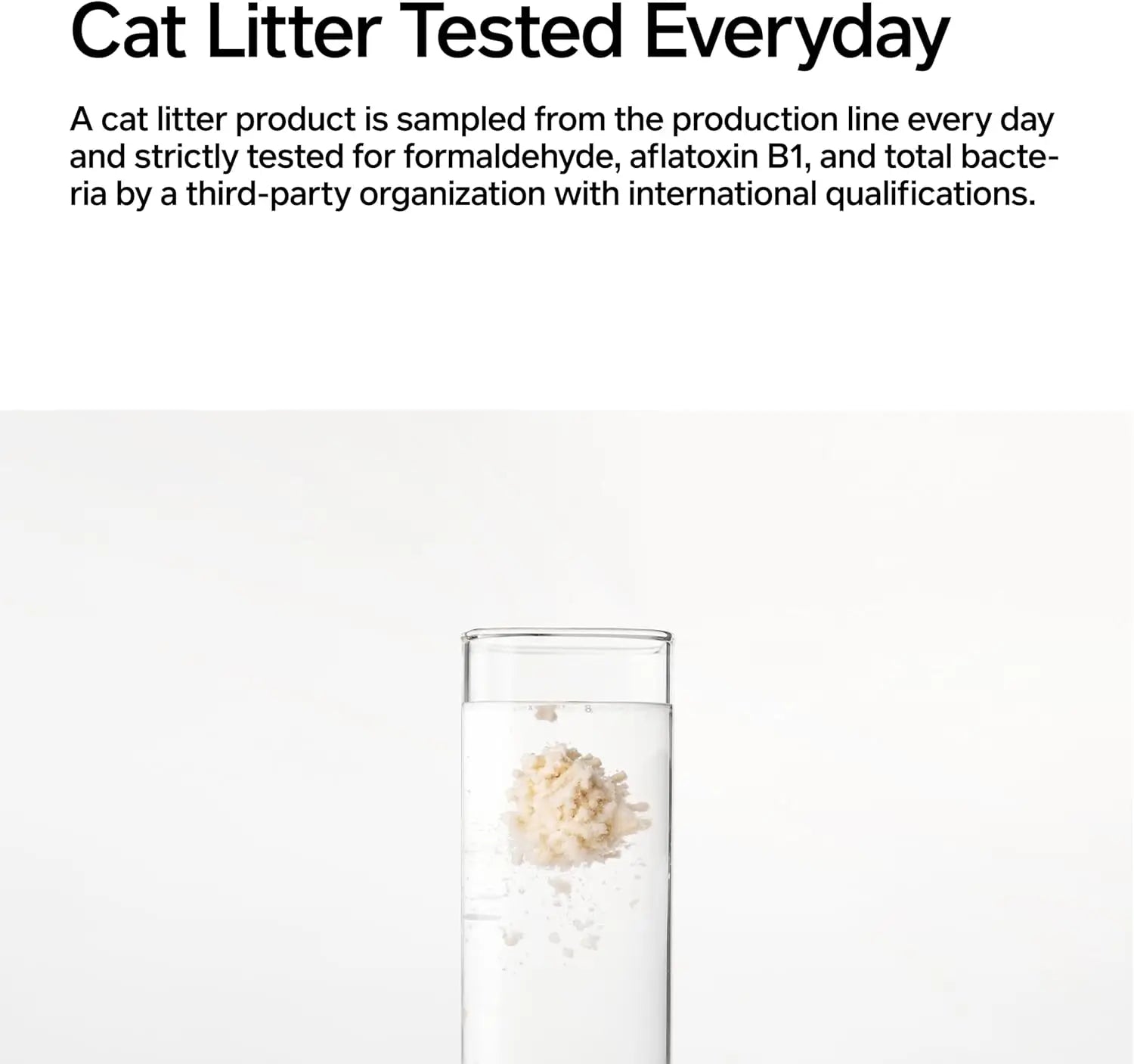 pidan Tofu Cat Litter Clumping.  Flushable,  Ultra Absorbent,  Fast Drying,  Dust-Free and Less Tracking, 5.3lb