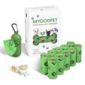 Dog Poop Bags Rolls with Dispenser 150 Count.